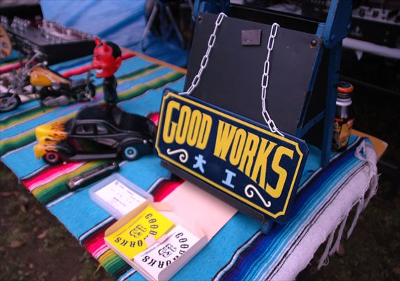 イベントブース＆オフィスでの雑貨販売・作品販売も行っております。